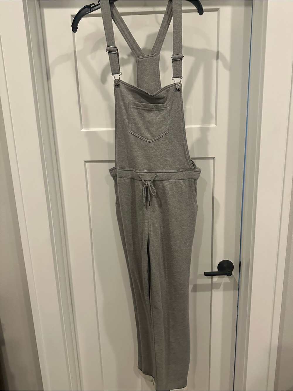Rewash Grey Knit Overalls Jumpsuit
